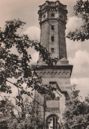 Rochlitz - Aussichtsturm auf dem Rochlitzer Berg - 1970 Rochlitz - Aussichtsturm auf dem Rochlitzer Berg - 1970