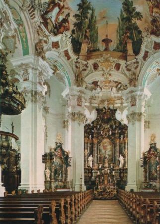 Bad Schussenried-Steinhausen - Dorfkirche - ca. 1975 Bad Schussenried-Steinhausen - Dorfkirche - ca. 1975