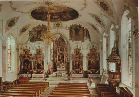 Schweiz - Appenzell - Kath. Pfarrkirche St. Maritius - 1981 Schweiz - Appenzell - Kath. Pfarrkirche St. Maritius - 1981