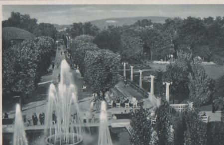 Bad Salzuflen - Leuchtfontäne - 1958 Bad Salzuflen - Leuchtfontäne - 1958