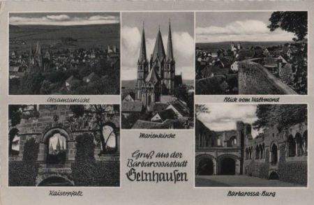 Gelnhausen - u.a. Marienkirche - 1961 Gelnhausen - u.a. Marienkirche - 1961