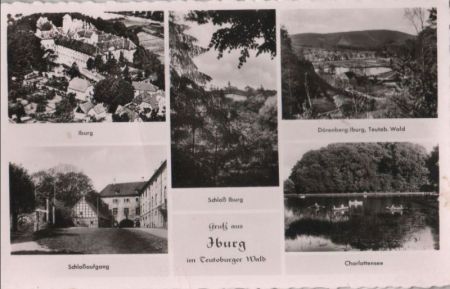 Bad Iburg - u.a. Dörrenberg - 1959 Bad Iburg - u.a. Dörrenberg - 1959