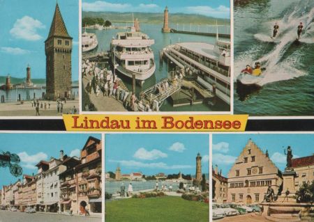 Lindau - mit 6 Bildern - 1973 Lindau - mit 6 Bildern - 1973