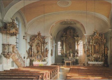 Peiting - Pfarrkirche St. Michael - 1990 Peiting - Pfarrkirche St. Michael - 1990