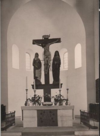 Hildesheim - St. Michael, Altar - ca. 1955 Hildesheim - St. Michael, Altar - ca. 1955
