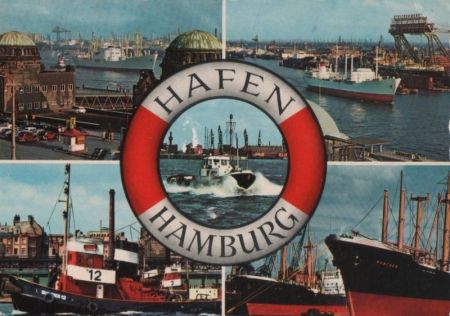 Hamburg - Hafen - 1958 Hamburg - Hafen - 1958
