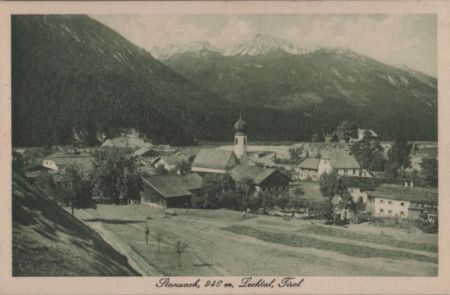 Österreich - Stanzach - 1929 Österreich - Stanzach - 1929