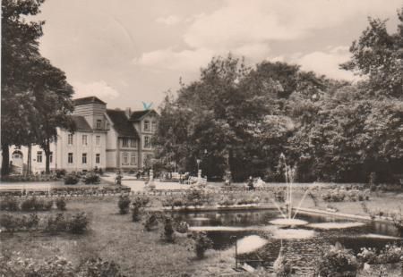 Pretzsch - Kurpark, Froschteich - 1970 Pretzsch - Kurpark, Froschteich - 1970