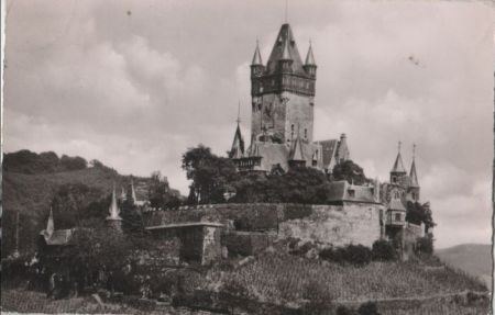 Cochem - Burg - ca. 1960 Cochem - Burg - ca. 1960