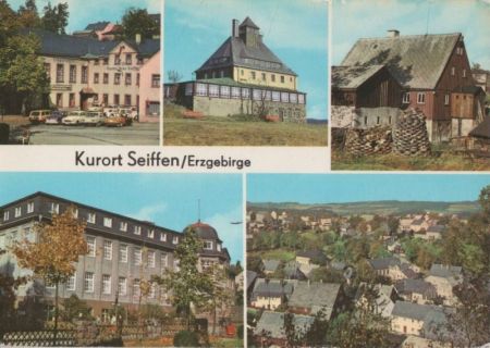 Seiffen - u.a. Freilichtmuseum, Reifendreherei - 1981 Seiffen - u.a. Freilichtmuseum, Reifendreherei - 1981