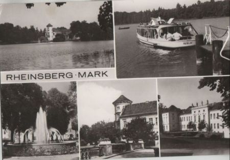 Rheinsberg - mit 5 Bildern - 1987 Rheinsberg - mit 5 Bildern - 1987