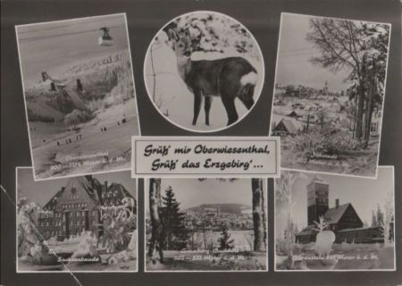 Oberwiesenthal - mit Umgebung - 1965 Oberwiesenthal - mit Umgebung - 1965