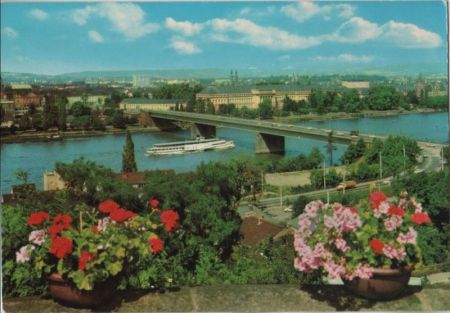 Koblenz - Pfaffendorfer Brücke - ca. 1980 Koblenz - Pfaffendorfer Brücke - ca. 1980