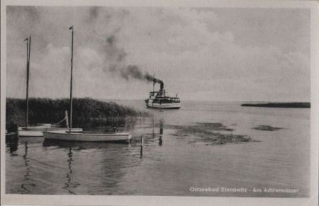 Zinnowitz - Am Achterwasser - 1954 Zinnowitz - Am Achterwasser - 1954