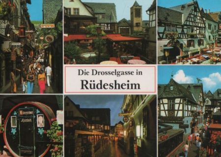 Rüdesheim - Drosselgasse - 2001 Rüdesheim - Drosselgasse - 2001