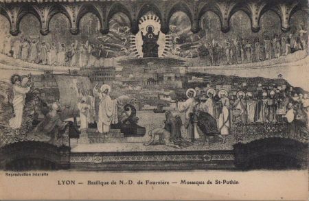 Frankreich - Lyon - Basilique de N.-D. de Fourvière - ca. 1935 Frankreich - Lyon - Basilique de N.-D. de Fourvière - ca. 1935