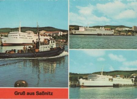 Sassnitz - u.a. Schwedenfähre Skane - 1979 Sassnitz - u.a. Schwedenfähre Skane - 1979
