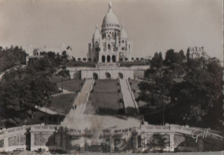 Frankreich - Paris - Basilique du Sacre-Coeur - ca. 1955 Frankreich - Paris - Basilique du Sacre-Coeur - ca. 1955