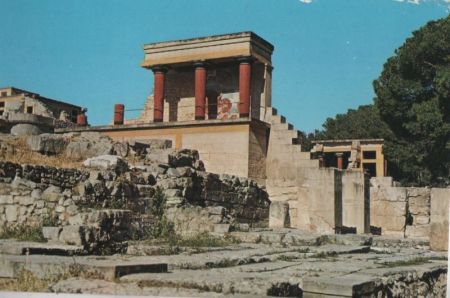Griechenland - Knossos - Nordeingang - 1998 Griechenland - Knossos - Nordeingang - 1998