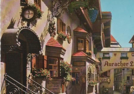 Österreich - Kufstein - Gaststätte Auracher Löchl - ca. 1965 Österreich - Kufstein - Gaststätte Auracher Löchl - ca. 1965