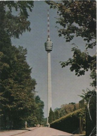 Stuttgart - Fernsehturm - 1956 Stuttgart - Fernsehturm - 1956