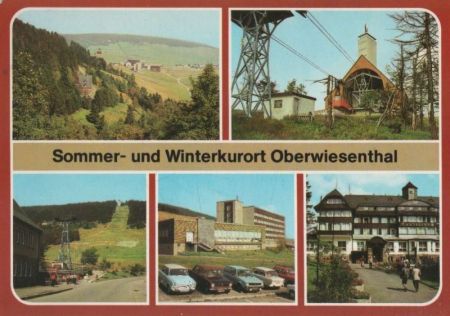 Oberwiesenthal - u.a. Erholungsheim Aktivist - 1985 Oberwiesenthal - u.a. Erholungsheim Aktivist - 1985