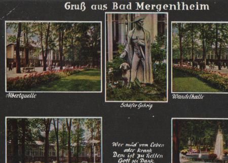 Bad Mergentheim u.a. Albertquelle - 1976 Bad Mergentheim u.a. Albertquelle - 1976