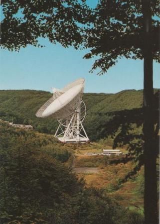 Bad Münstereifel - Radioteleskop - ca. 1985 Bad Münstereifel - Radioteleskop - ca. 1985