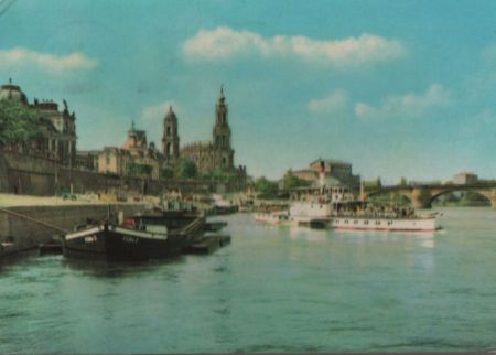Dresden - Elbansicht - 1968 Dresden - Elbansicht - 1968