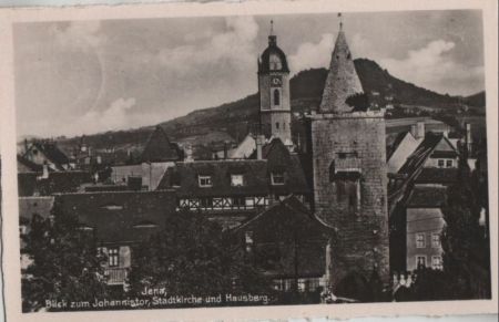 Jena - Blick zum Johannistor - 1955 Jena - Blick zum Johannistor - 1955