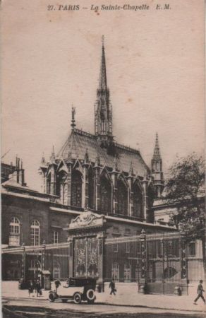 Frankreich - Paris - La Sainte-Chapelle - 1939 Frankreich - Paris - La Sainte-Chapelle - 1939
