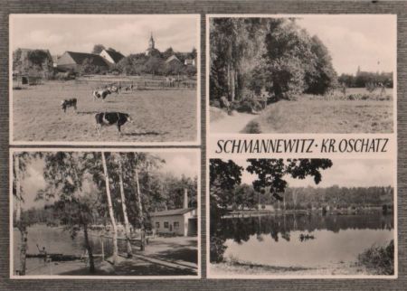 Dahlen-Schmannewitz - 4 Teilbilder - 1967 Dahlen-Schmannewitz - 4 Teilbilder - 1967