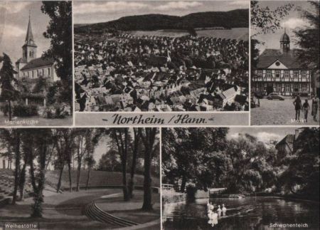 Northeim - u.a. Schwanenteich - 1969 Northeim - u.a. Schwanenteich - 1969