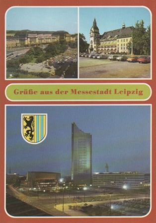 Leipzig - u.a. Karl-Marx-Universität - 1988 Leipzig - u.a. Karl-Marx-Universität - 1988