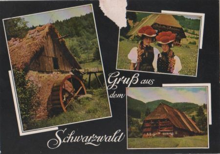 Schwarzwald - mit 3 Bildern - 1972 Schwarzwald - mit 3 Bildern - 1972