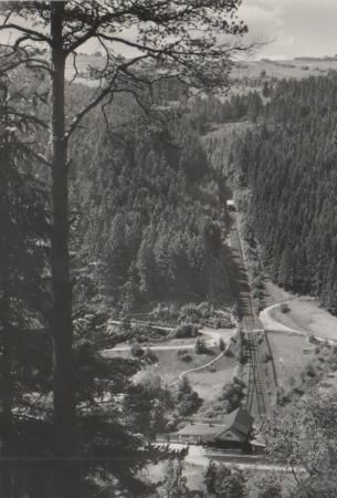 Oberweißbach - Lichtenhain - an der Bergbahn - 1972 Oberweißbach - Lichtenhain - an der Bergbahn - 1972