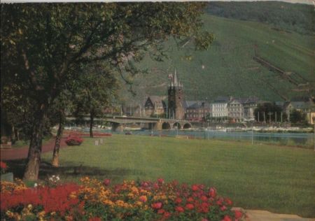 Bernkastel-Kues - mit Promenade - 1972 Bernkastel-Kues - mit Promenade - 1972