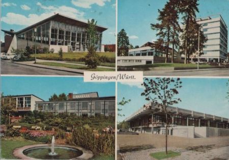 Göppingen - mit 4 Bildern - 1970 Göppingen - mit 4 Bildern - 1970
