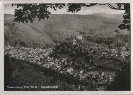 Schwarzburg - Trippsteinblick - 1962 Schwarzburg - Trippsteinblick - 1962