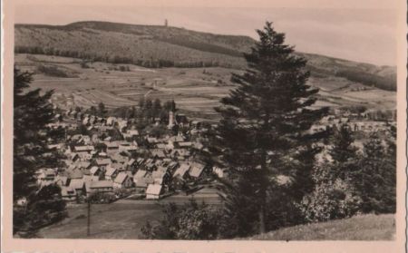 Brotterode - mit Inselsberg - 1958 Brotterode - mit Inselsberg - 1958