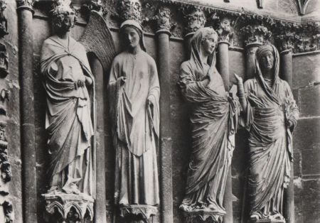 Frankreich - Reims - Cathedrale Notre-Dame, Facade Occidentale - ca. 1965 Frankreich - Reims - Cathedrale Notre-Dame, Facade Occidentale - ca. 1965