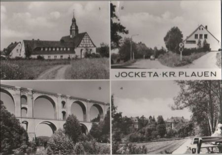 Pöhl-Jocketa - u.a. Elstertalbrücke - 1982 Pöhl-Jocketa - u.a. Elstertalbrücke - 1982