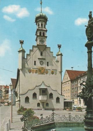 Kempten Allgäu - Rathaus - ca. 1975 Kempten Allgäu - Rathaus - ca. 1975