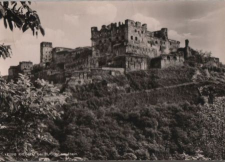 St. Goar - Ruine Rheinfels - 1959 St. Goar - Ruine Rheinfels - 1959