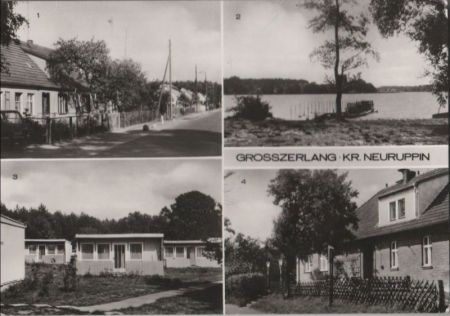 Rheinsberg-Großzerlang - u.a. Bungalowsiedlung - 1986 Rheinsberg-Großzerlang - u.a. Bungalowsiedlung - 1986