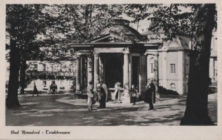 Bad Nenndorf - Trinkbrunnen - 1951 Bad Nenndorf - Trinkbrunnen - 1951