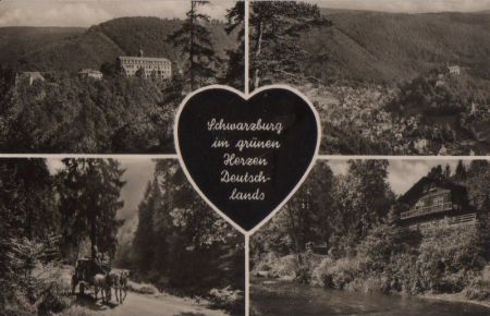 Schwarzburg - u.a. Kutsche - 1962 Schwarzburg - u.a. Kutsche - 1962