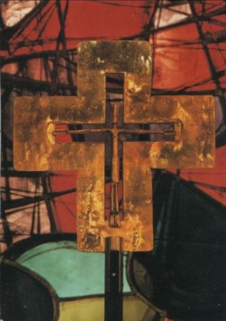 Kreuz vielfarbig Kreuz vielfarbig