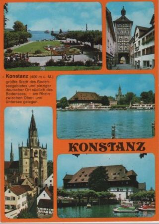 Konstanz - mit 5 Bildern - ca. 1980 Konstanz - mit 5 Bildern - ca. 1980