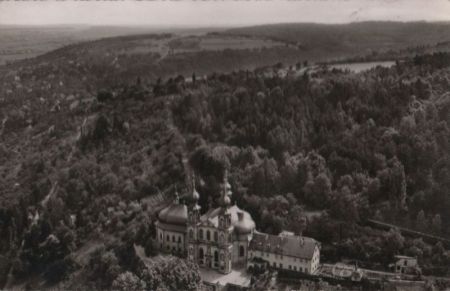 Würzburg - Blick auf Käppele - ca. 1960 Würzburg - Blick auf Käppele - ca. 1960